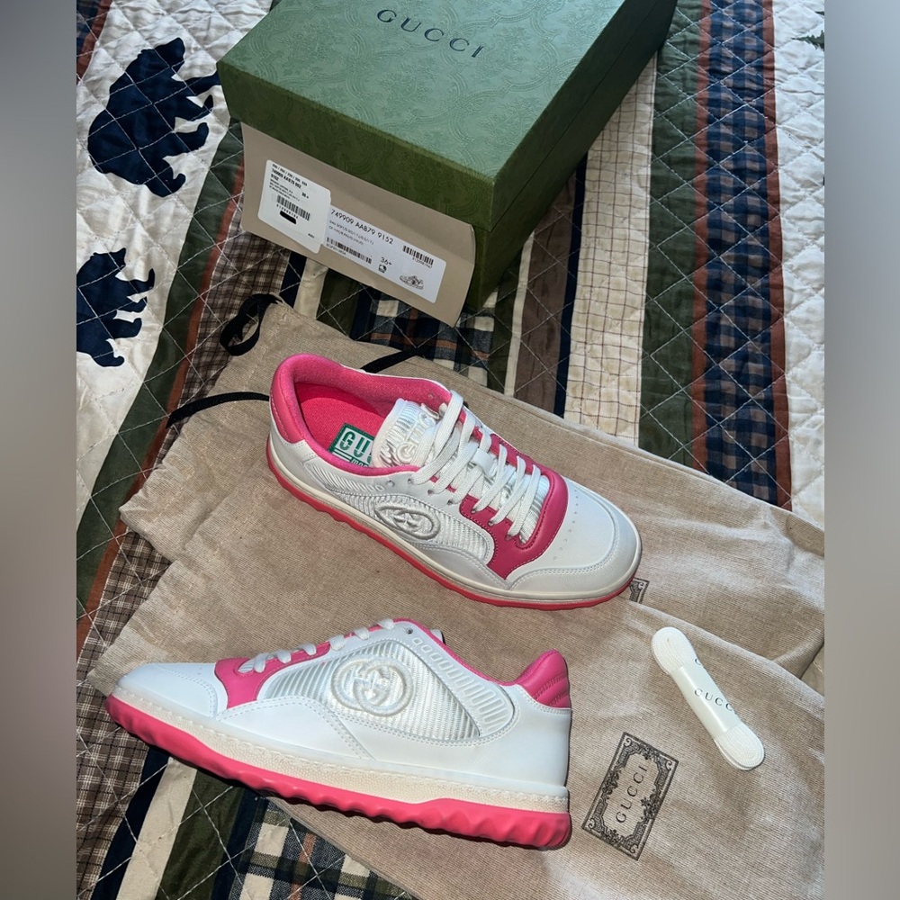 Pink Gucci Women’s Sneakers